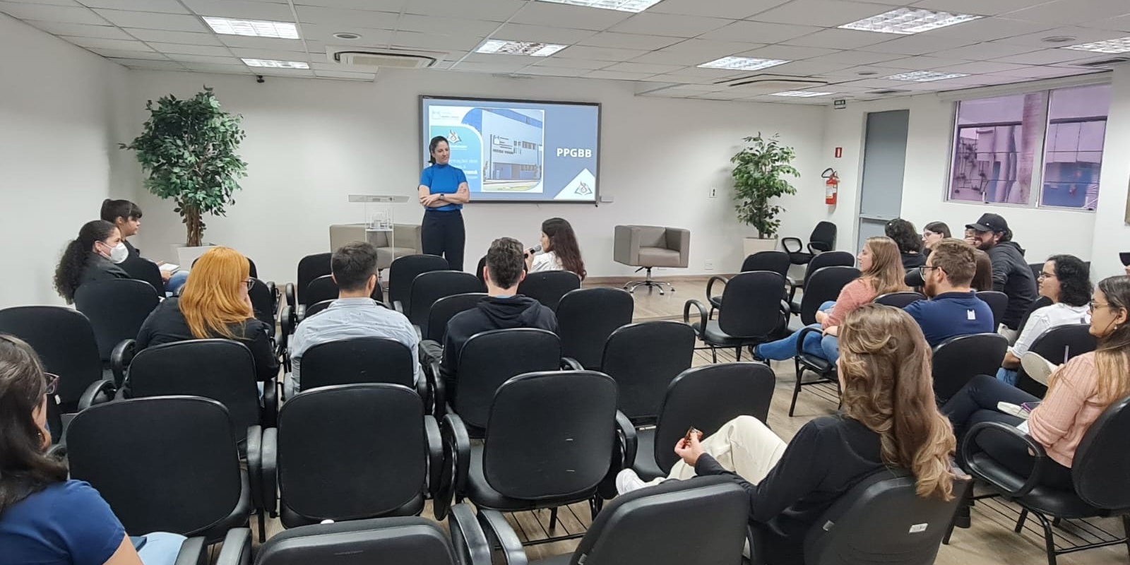 Aula de ambientação de alunos de IC e do PPGBB-ICC